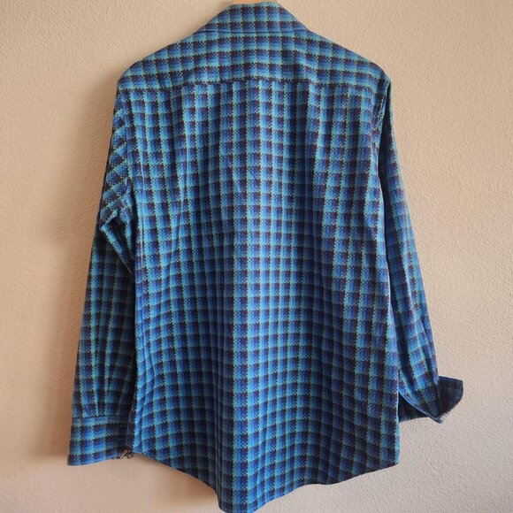 Robert Graham Shirt Mens Large Plaid Classic Fit Designer Unique Button Down - Picture 8 of 10